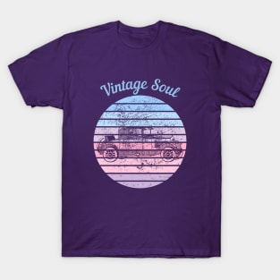 Vintage Soul-Vintage Car T-Shirt